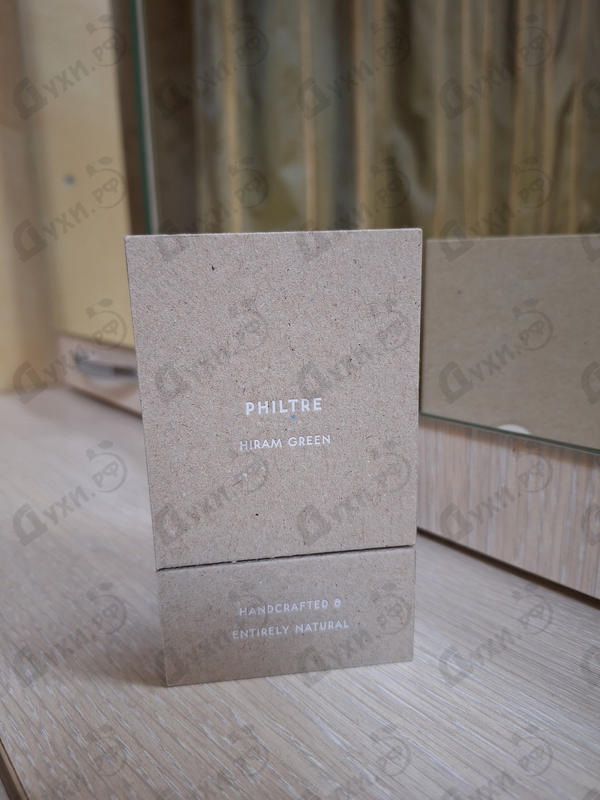 Духи Philtre от Hiram Green