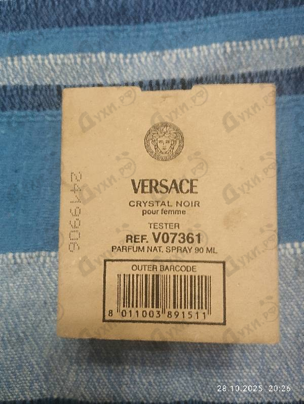 Духи Crystal Noir Parfum от Versace