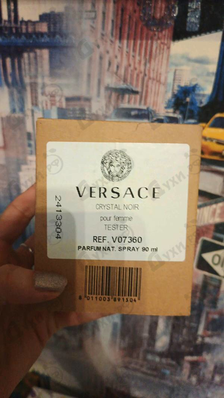 Духи Crystal Noir Parfum от Versace