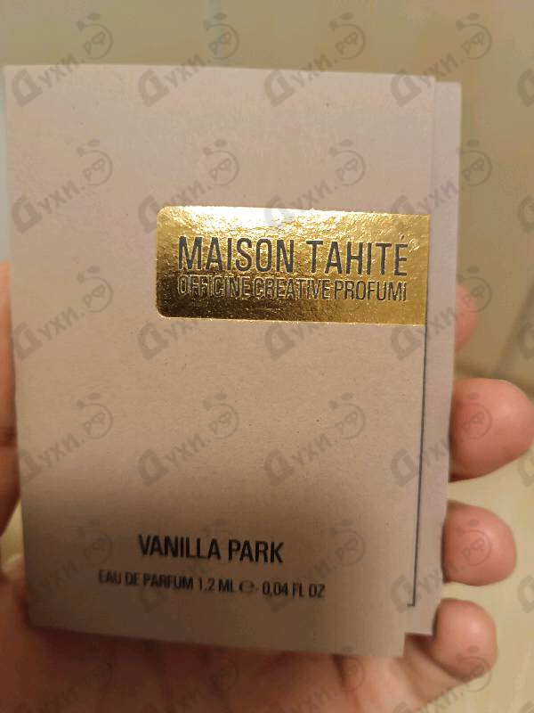 Купить Vanilla Park от Maison Tahite
