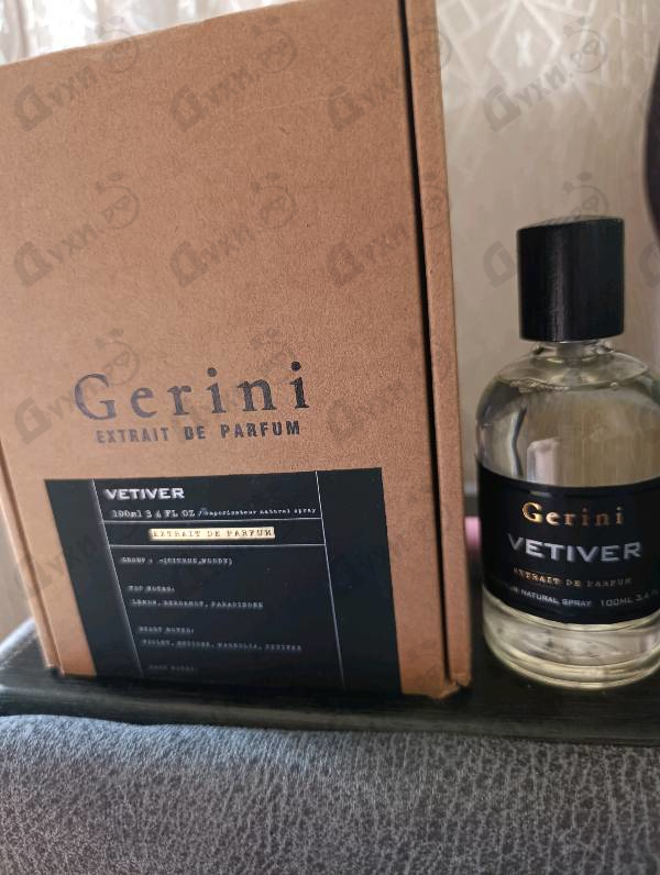 Парфюмерия Vetiver от Gerini