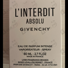 Духи L'Interdit Absolu от Givenchy