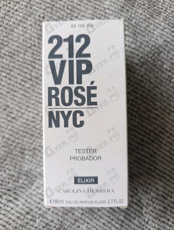 Отзывы Carolina Herrera 212 Vip Rose Elixir