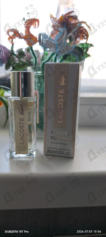 Духи Pour Femme от Lacoste