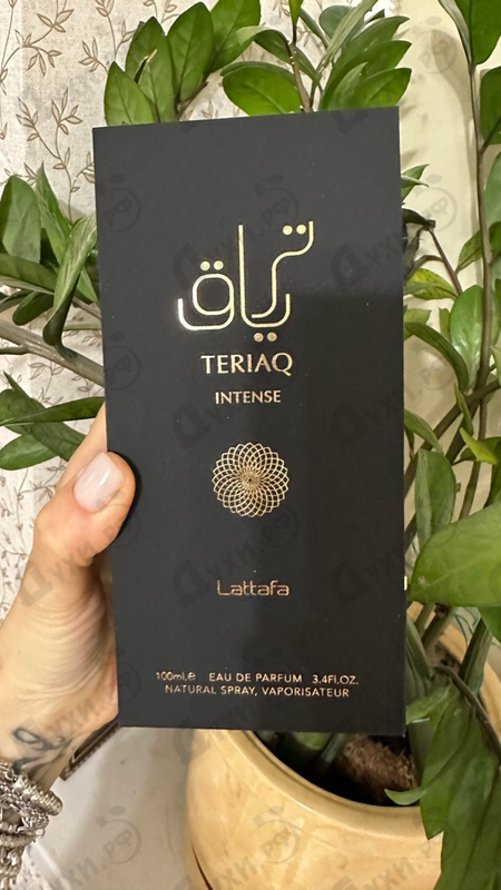 Духи Teriaq Intense от Lattafa Perfumes