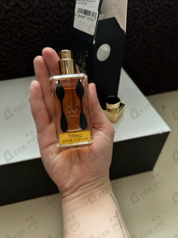 Духи Teriaq Intense от Lattafa Perfumes