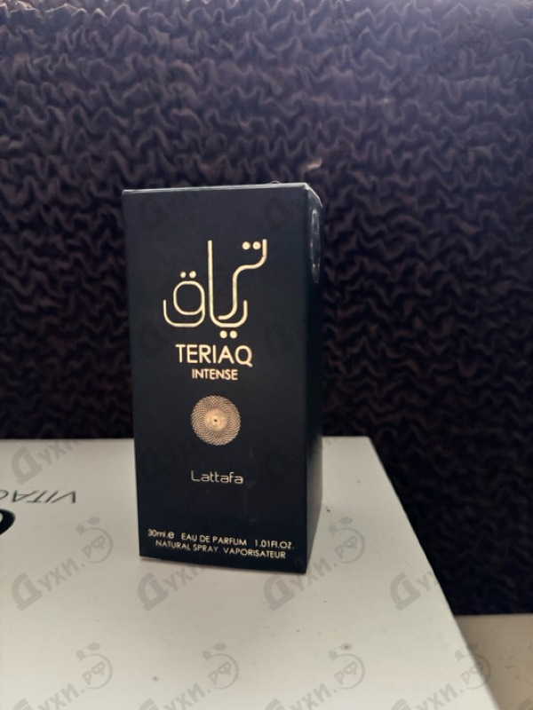 Парфюмерия Teriaq Intense от Lattafa Perfumes