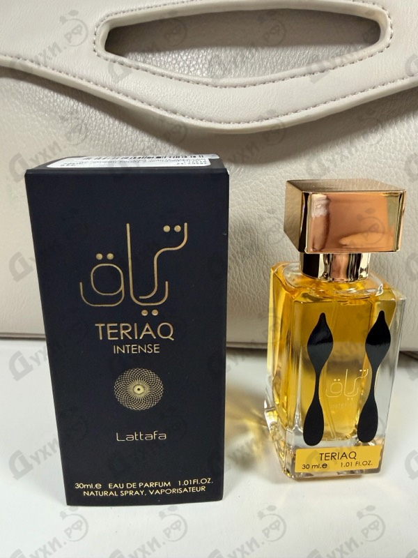 Парфюмерия Teriaq Intense от Lattafa Perfumes