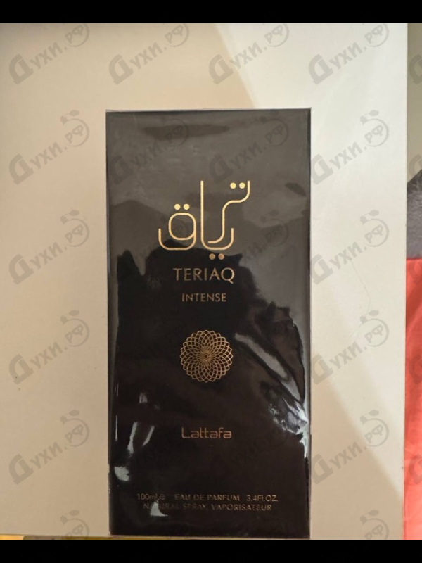Духи Teriaq Intense от Lattafa Perfumes