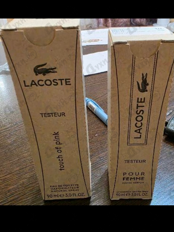 Парфюмерия Touch Of Pink от Lacoste