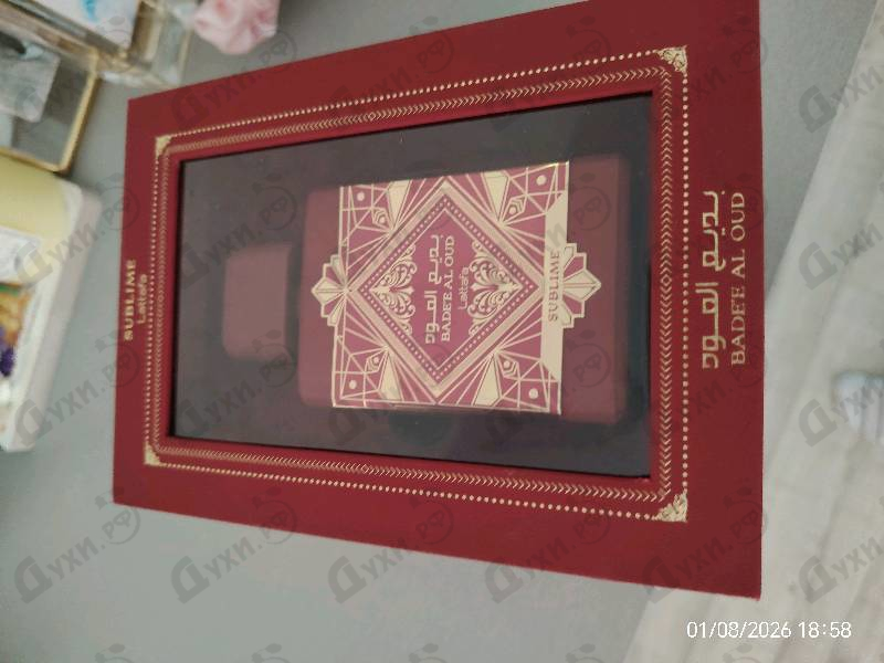 Духи Bade'e Al Oud Sublime от Lattafa Perfumes