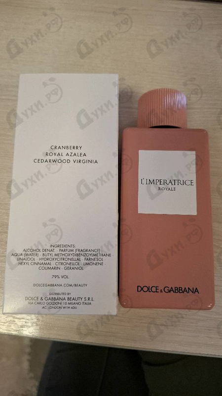 Парфюмерия Dolce & Gabbana L'Imperatrice Royale