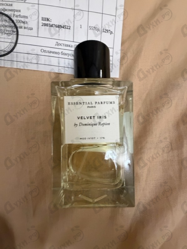 Духи Velvet Iris от Essential Parfums