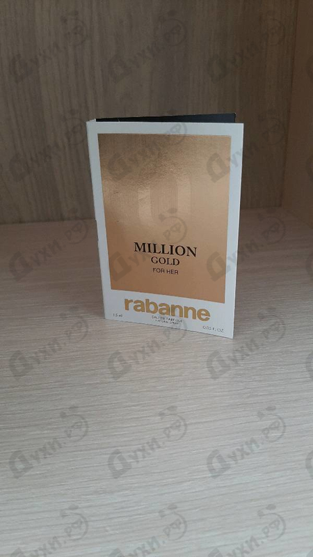 Духи Million Gold от Paco Rabanne