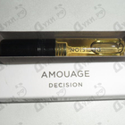 Отзыв Amouage Decision