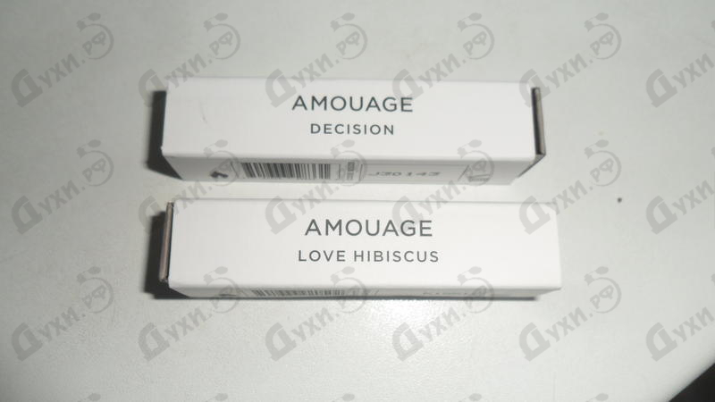 Парфюмерия Amouage Decision
