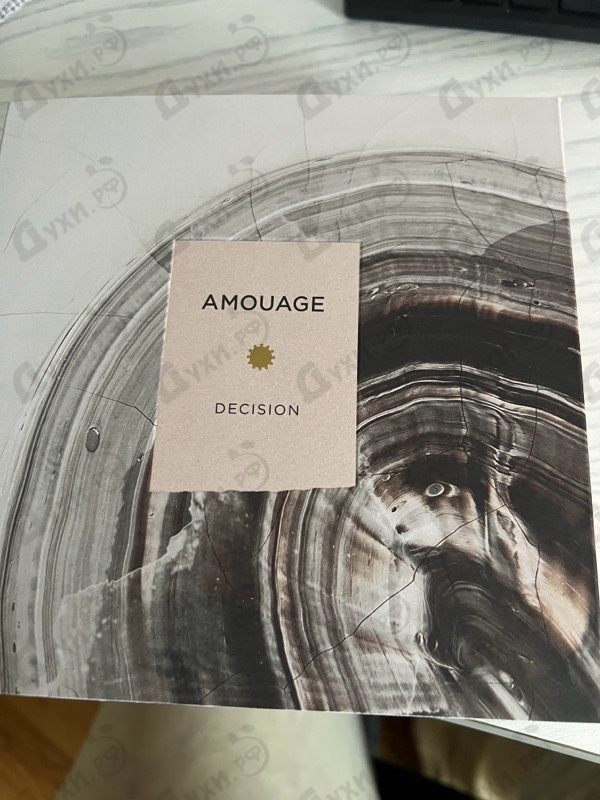 Отзывы Amouage Decision