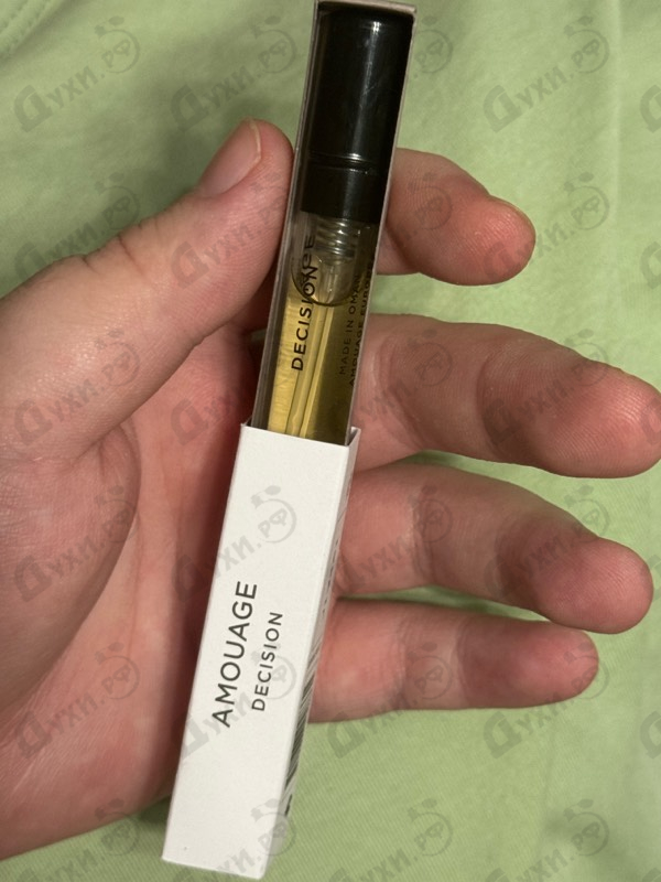 Духи Decision от Amouage