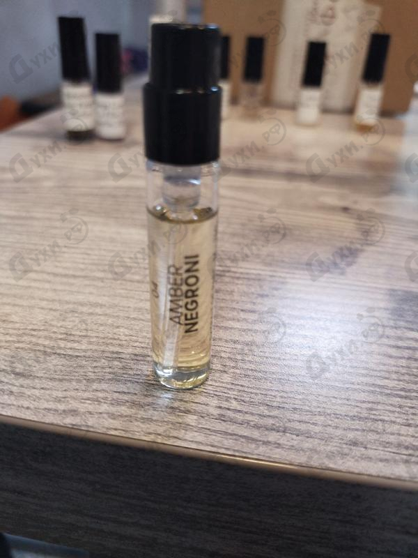 Духи Amber Negroni от Blndrgrphy