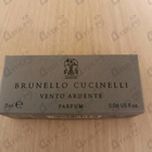 Духи Vento Ardente от Brunello Cucinelli