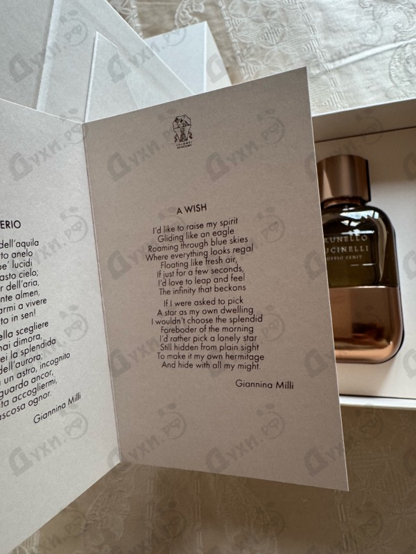 Купить Soffio Zenit от Brunello Cucinelli