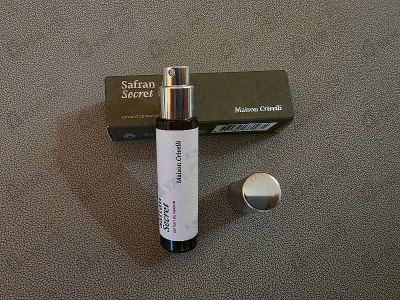 Парфюмерия Safran Secret от Maison Crivelli