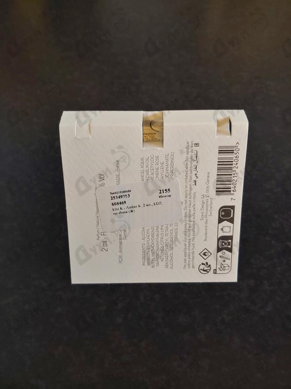 Духи Amber K от Ella K