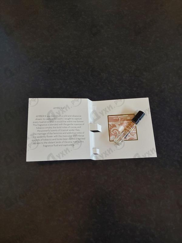 Парфюмерия Amber K от Ella K