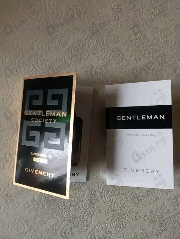 Духи Gentleman Society Eau De Parfum Ambree от Givenchy
