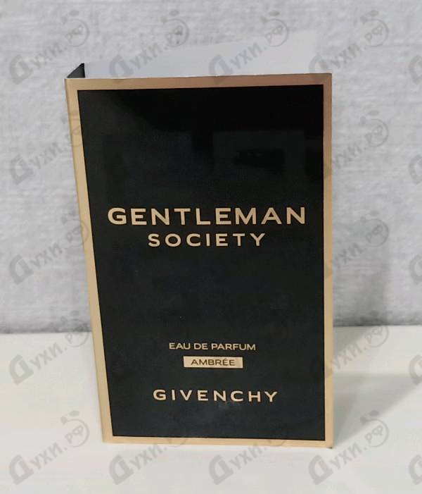 Духи Gentleman Society Eau De Parfum Ambree от Givenchy