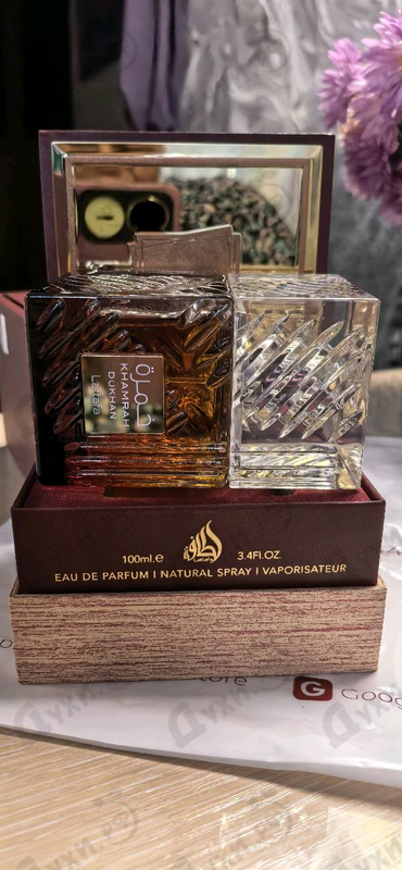 Духи Khamrah Dukhan от Lattafa Perfumes