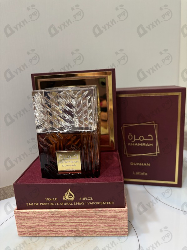 Духи Khamrah Dukhan от Lattafa Perfumes