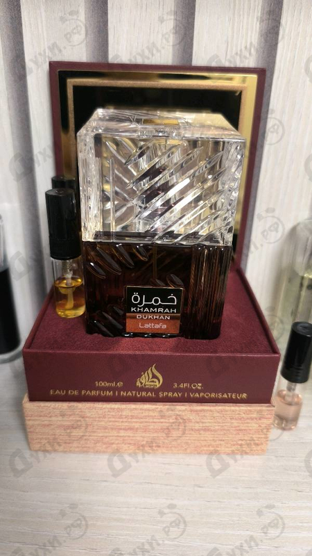 Купить Khamrah Dukhan от Lattafa Perfumes