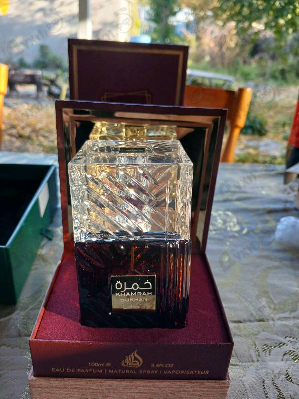 Парфюмерия Khamrah Dukhan от Lattafa Perfumes