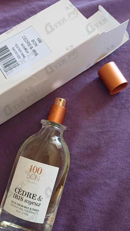 Духи Cedre & Iris Soyeux от 100 Bon