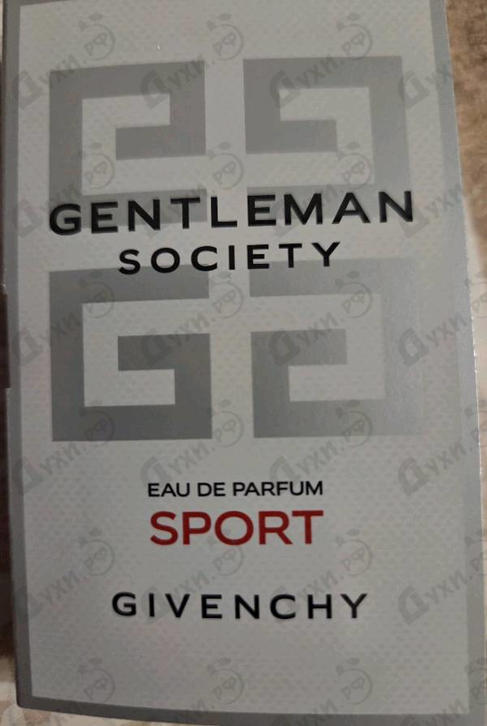 Парфюмерия Gentleman Society Sport от Givenchy