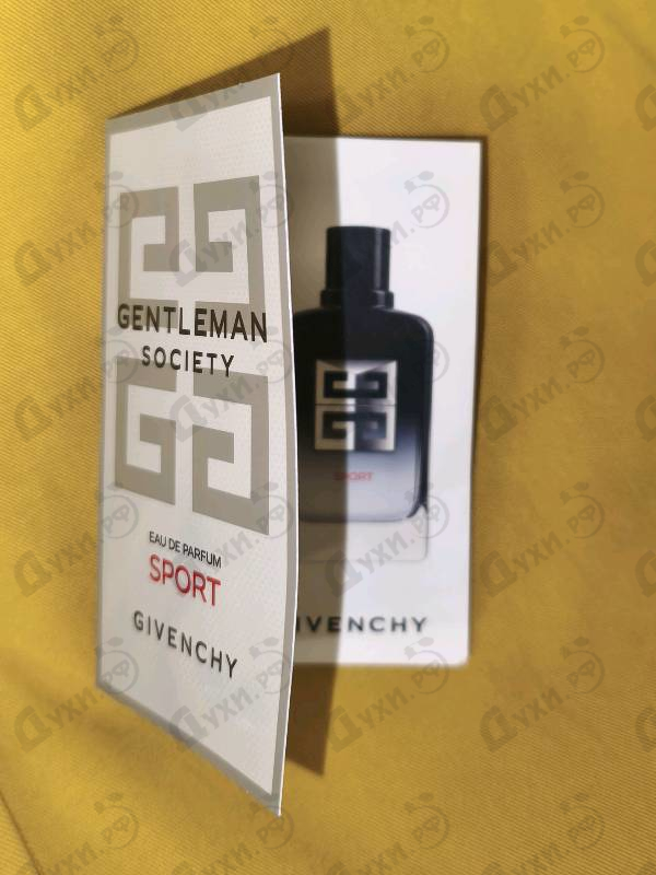 Духи Gentleman Society Sport от Givenchy