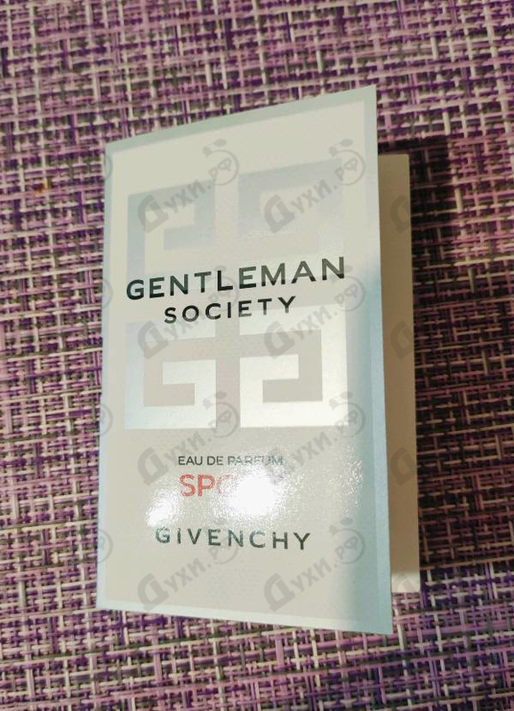 Отзыв Givenchy Gentleman Society Sport