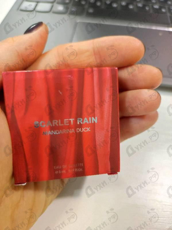 Парфюмерия Scarlet Rain от Mandarina Duck