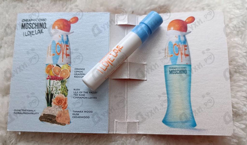Отзыв Moschino I Love Love
