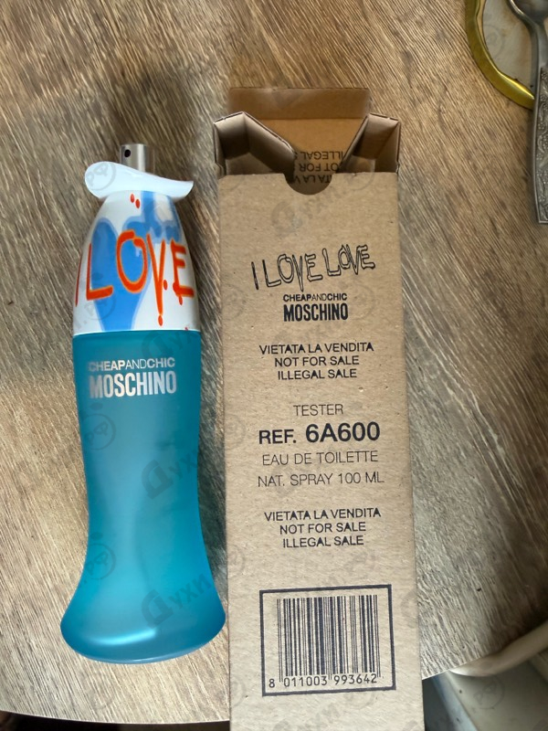 Духи I Love Love от Moschino