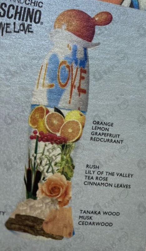 Парфюмерия I Love Love от Moschino