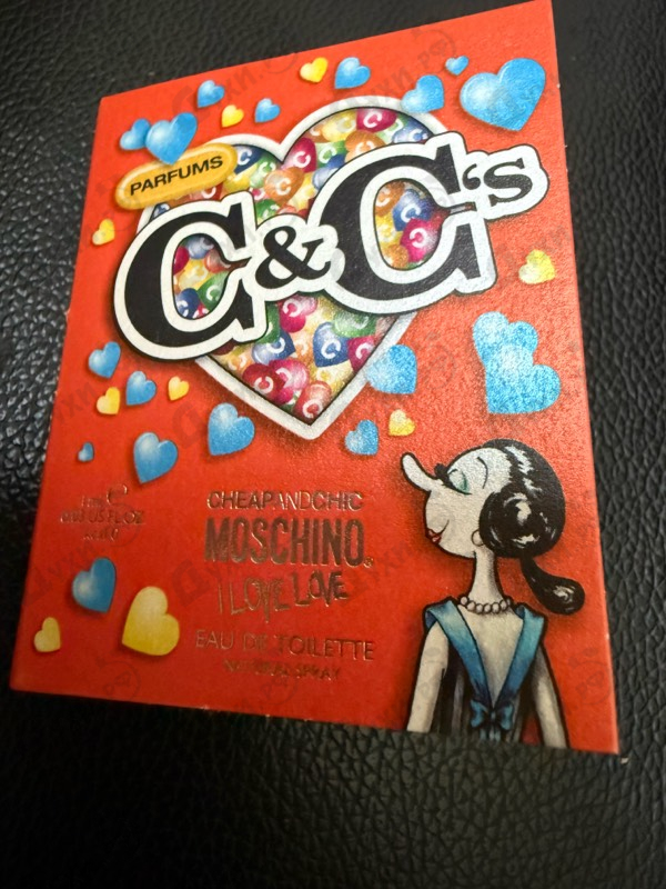 Отзыв Moschino I Love Love