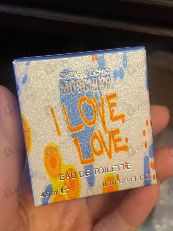 Духи I Love Love от Moschino