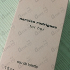 Отзывы Narciso Rodriguez For Her