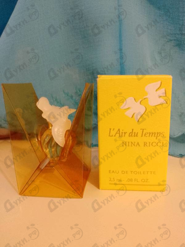 Парфюмерия L'air Du Temps от Nina Ricci Отзыв Nina Ricci L'air Du Temps