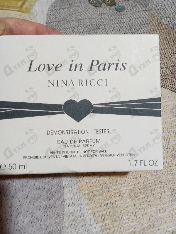 Парфюмерия Love In Paris от Nina Ricci