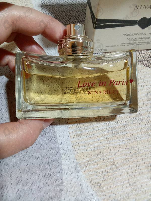 Парфюмерия Love In Paris от Nina Ricci