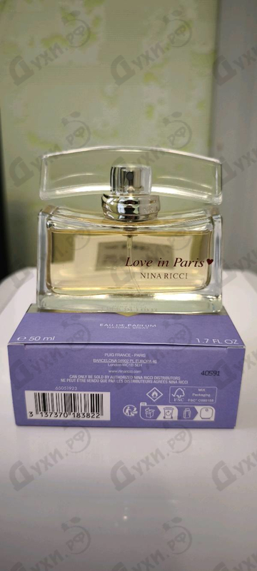 Парфюмерия Love In Paris от Nina Ricci