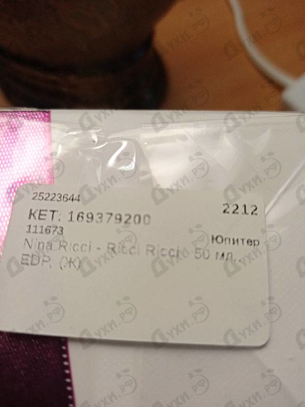 Парфюмерия Ricci Ricci от Nina Ricci